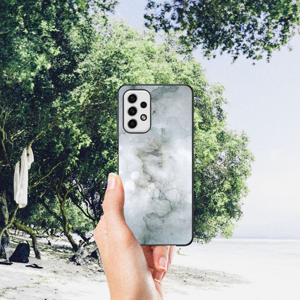 Kleurrijke Telefoonhoesje Samsung Galaxy A23 Painting Grey B2C Telecom