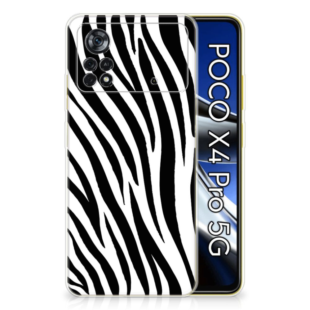 Xiaomi Poco X4 Pro 5G TPU Hoesje Zebra B2C Telecom