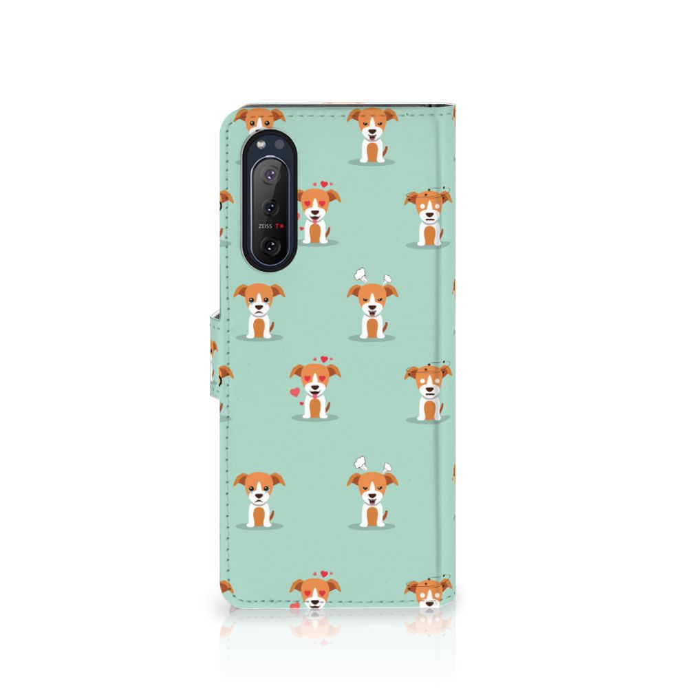 Sony Xperia 5II Telefoonhoesje met Pasjes Pups