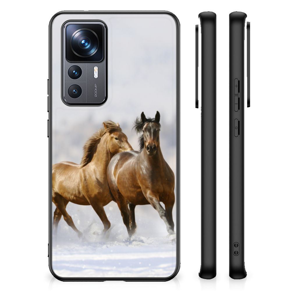 Xiaomi 12T | 12T Pro Dierenprint Telefoonhoesje Paarden