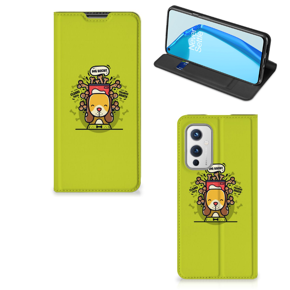 OnePlus 9 Magnet Case Doggy Biscuit - B2C Telecom