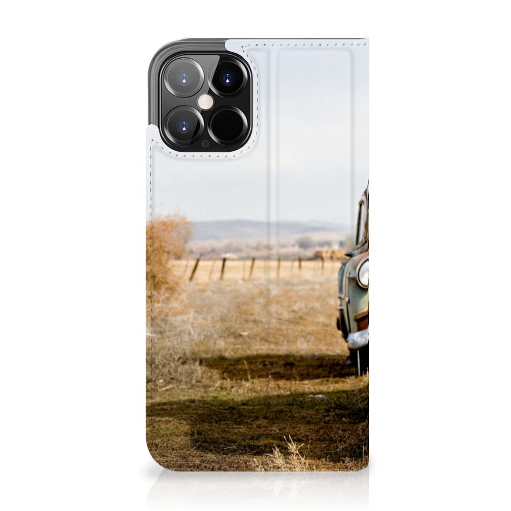 iPhone 12 Pro Max Stand Case Vintage Auto - B2C Telecom