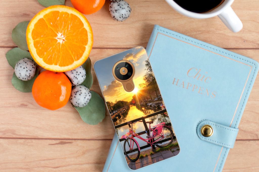 Nokia 5.3 Siliconen Back Cover Amsterdamse Grachten B2C Telecom