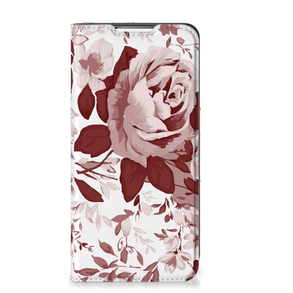 Bookcase Samsung Galaxy S22 Plus Watercolor Flowers