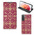 Telefoon Hoesje Samsung Galaxy S21 Barok Pink