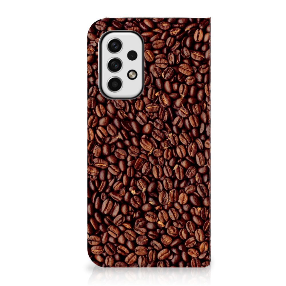 Samsung Galaxy A23 Flip Style Cover Koffiebonen - B2C Telecom