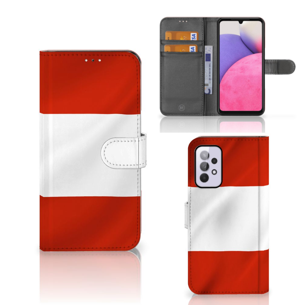 Samsung Galaxy A33 5G Bookstyle Case Oostenrijk
