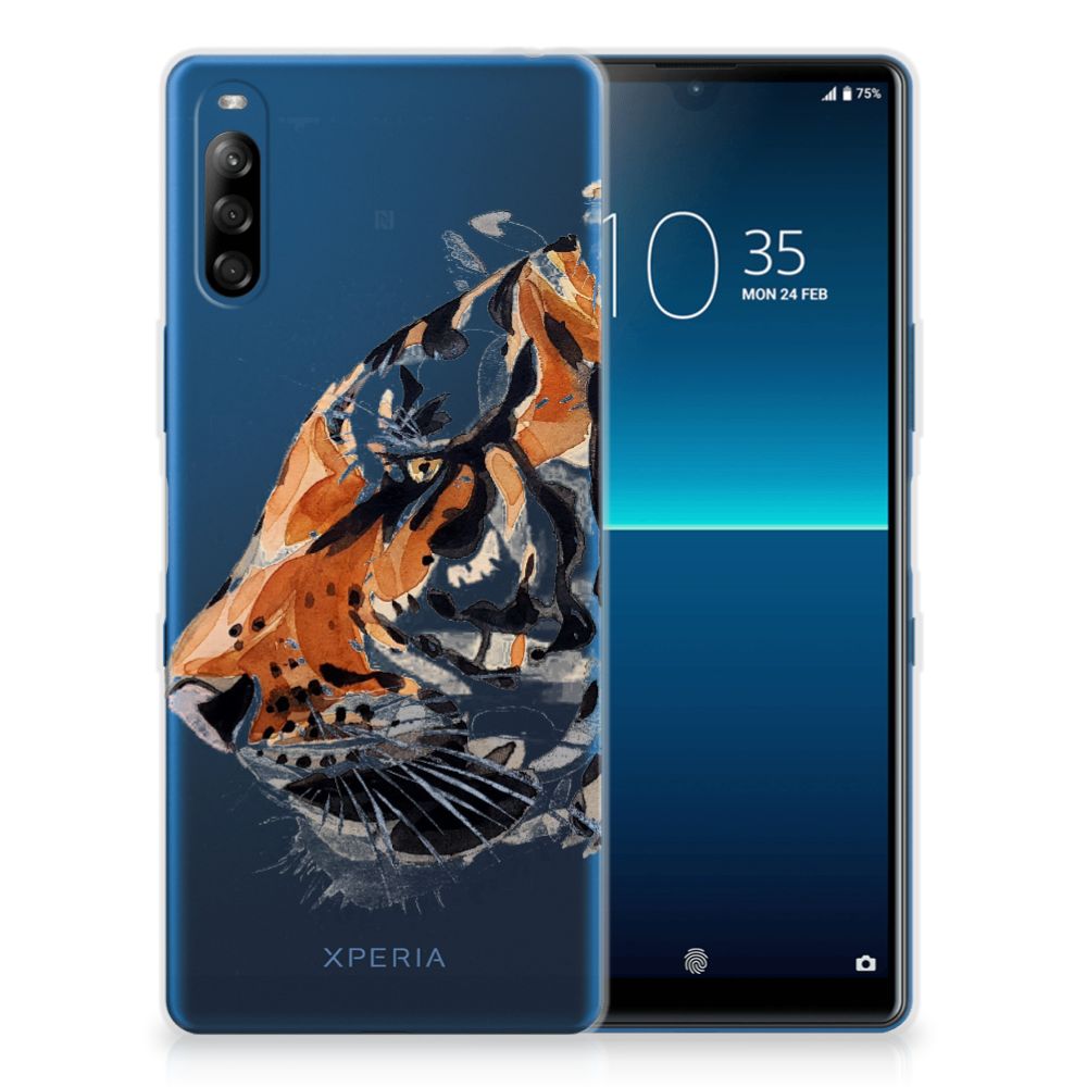 Hoesje maken Sony Xperia L4 Watercolor Tiger