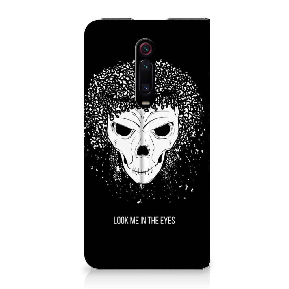 Mobiel BookCase Xiaomi Redmi K20 Pro Skull Hair - B2C Telecom