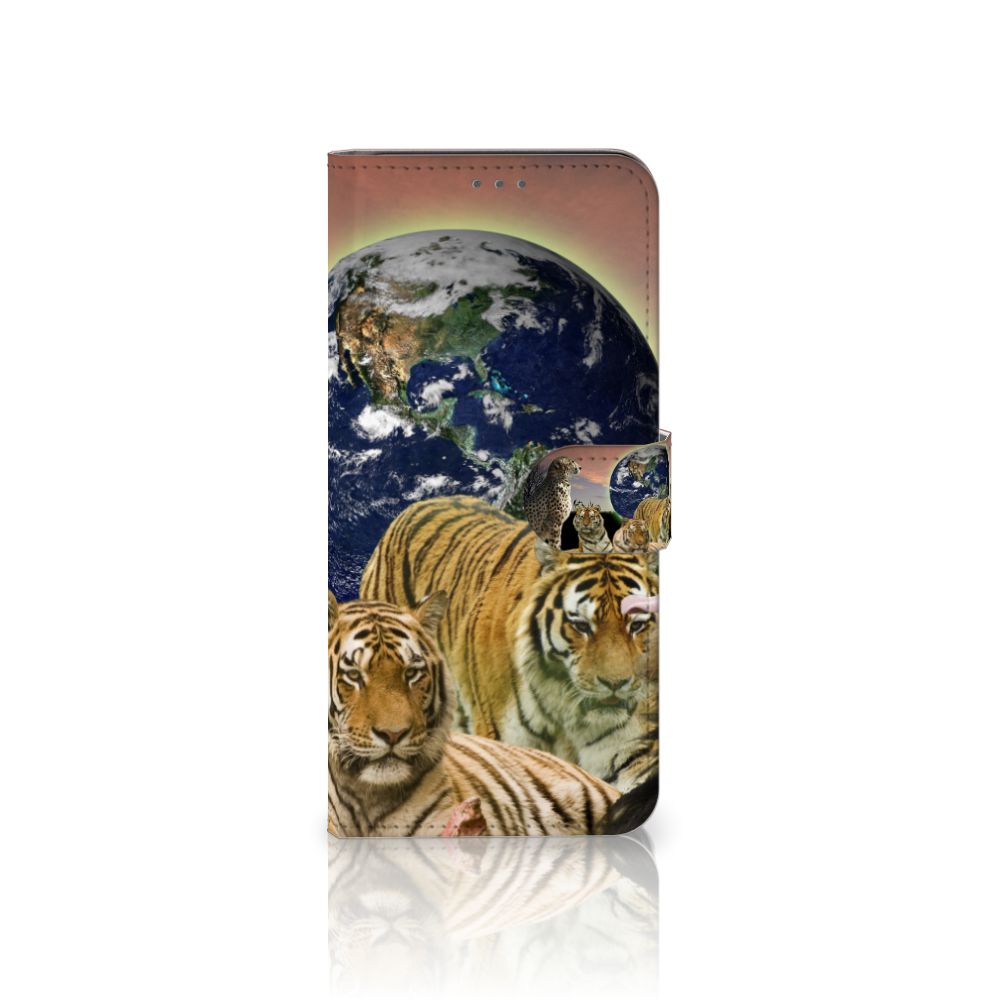 Samsung Galaxy S21 Plus Telefoonhoesje met Pasjes Roofdieren
