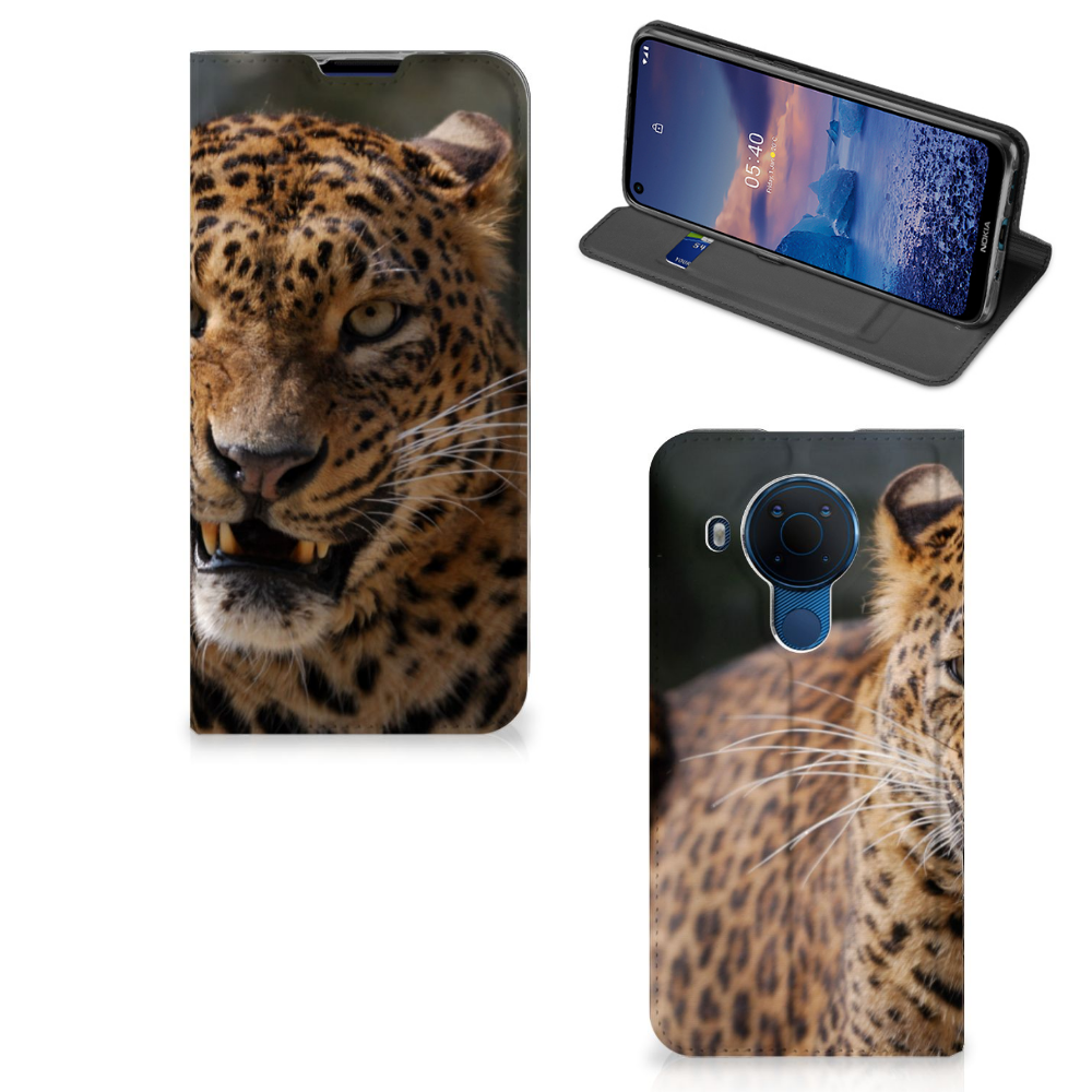 Nokia 5.4 Hoesje maken Luipaard - B2C Telecom