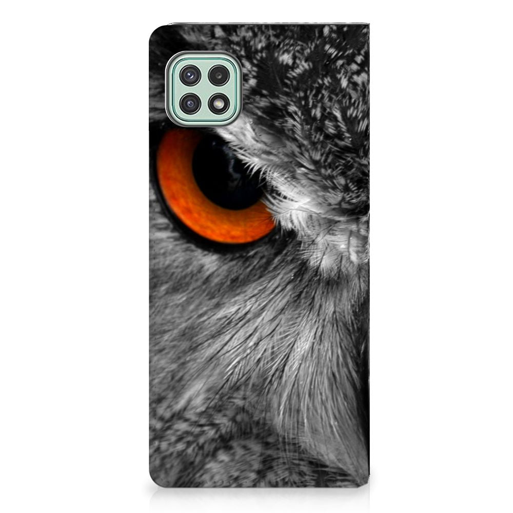 Samsung Galaxy A22 5G Hoesje maken Uil - B2C Telecom