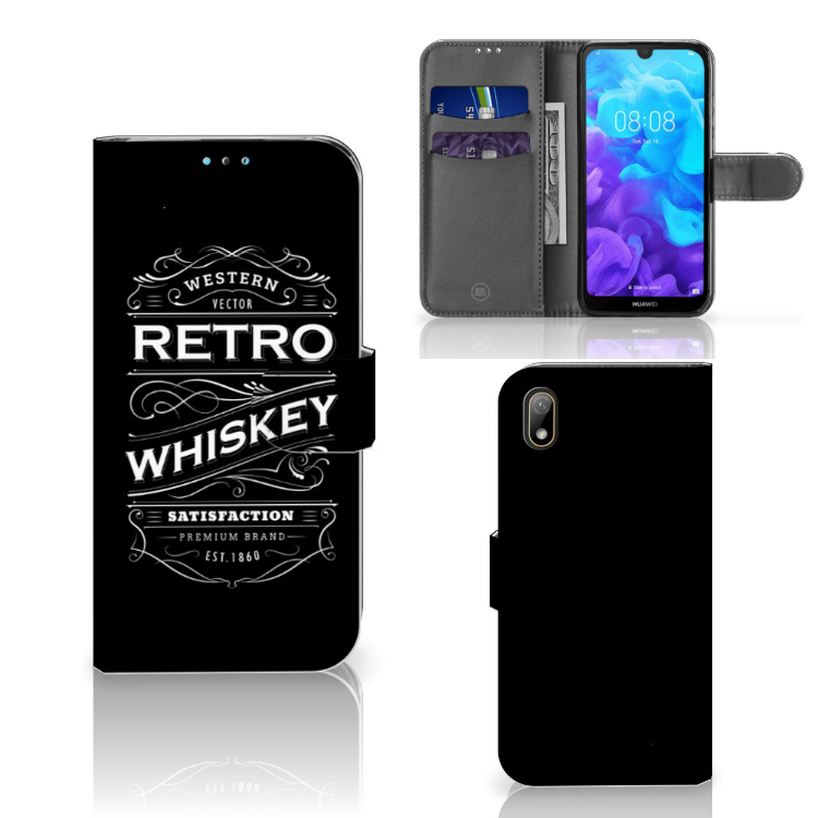 Huawei Y5 (2019) Book Cover Whiskey