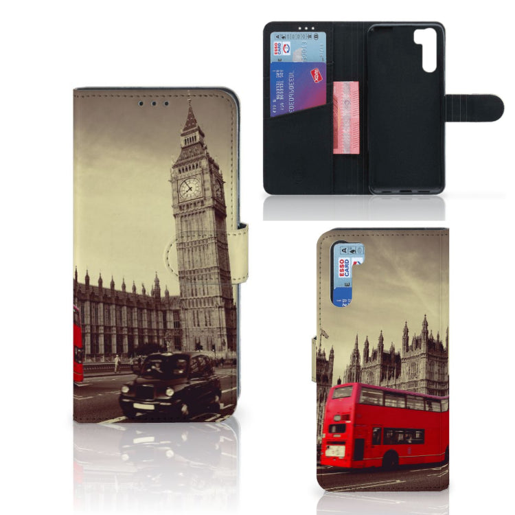 OPPO A91 | Reno3 Flip Cover Londen