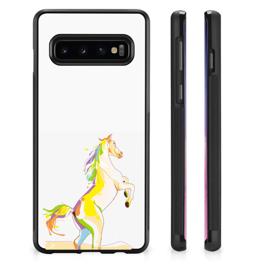 Samsung Galaxy S10+ Bumper Hoesje Horse Color B2C Telecom