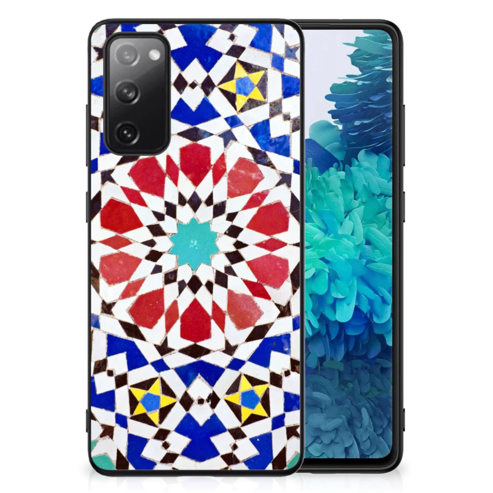 Samsung Galaxy S20 FE Marmeren Print Telefoonhoesje Mozaïek B2C Telecom