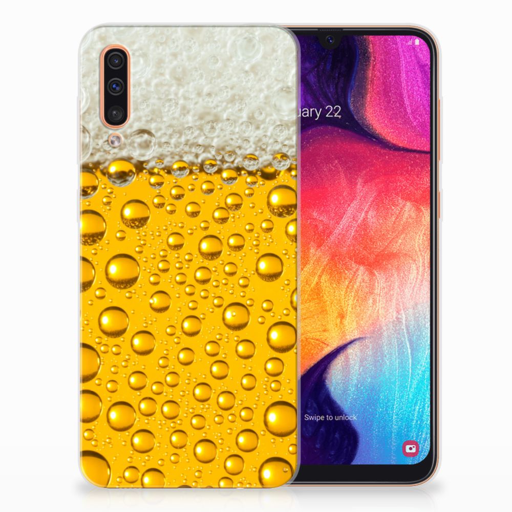 Samsung Galaxy A50 Siliconen Case Bier