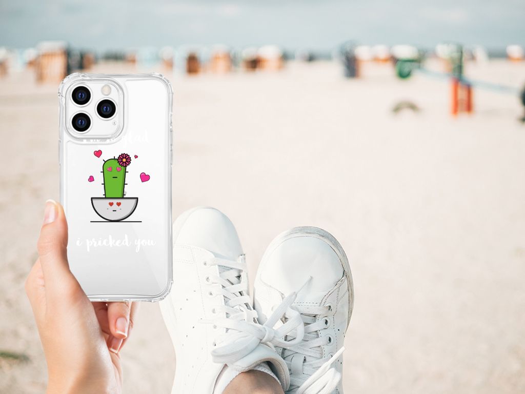 Apple iPhone 14 Pro Max Stevig Bumper Hoesje Cactus Glad B2C Telecom