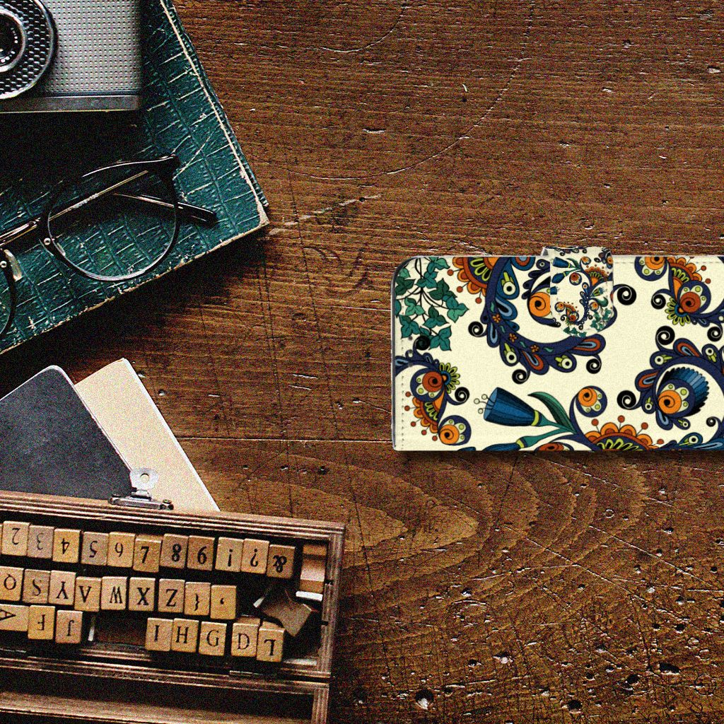 Wallet Case Samsung Galaxy Xcover 5 Barok Flower