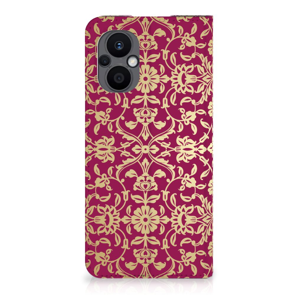 Telefoon Hoesje OPPO Reno8 Lite Barok Pink - B2C Telecom