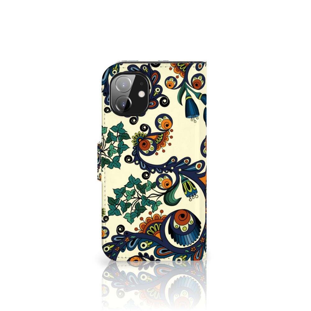 Wallet Case Apple iPhone 12 Mini Barok Flower