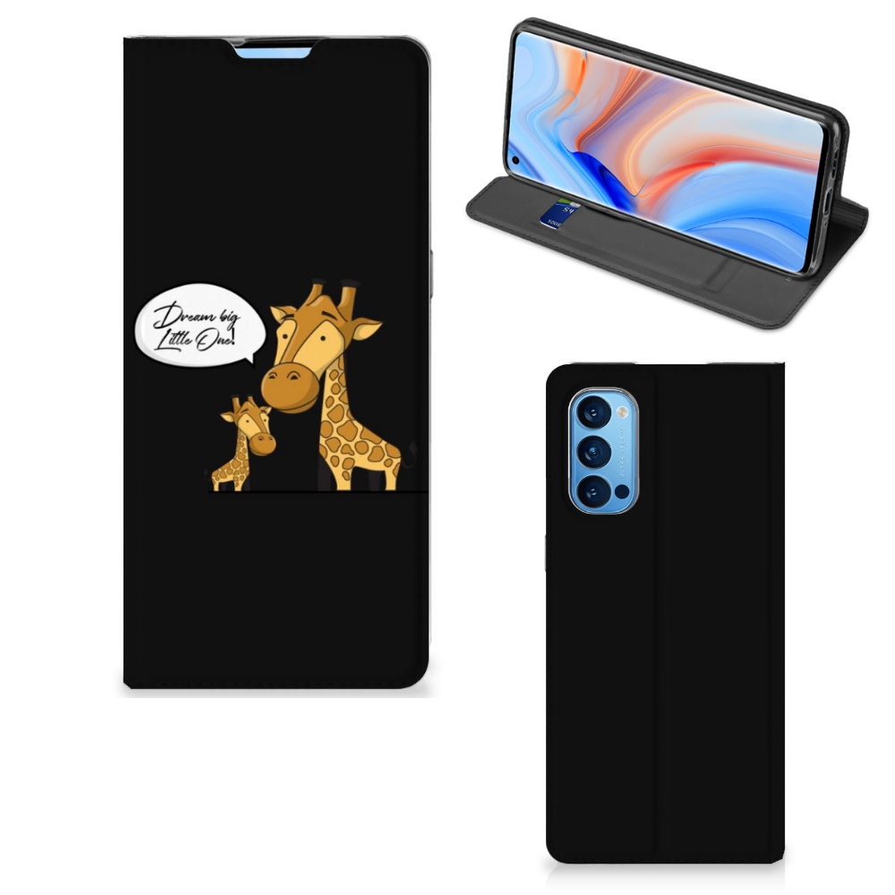OPPO Reno4 Pro 5G Magnet Case Giraffe - B2C Telecom