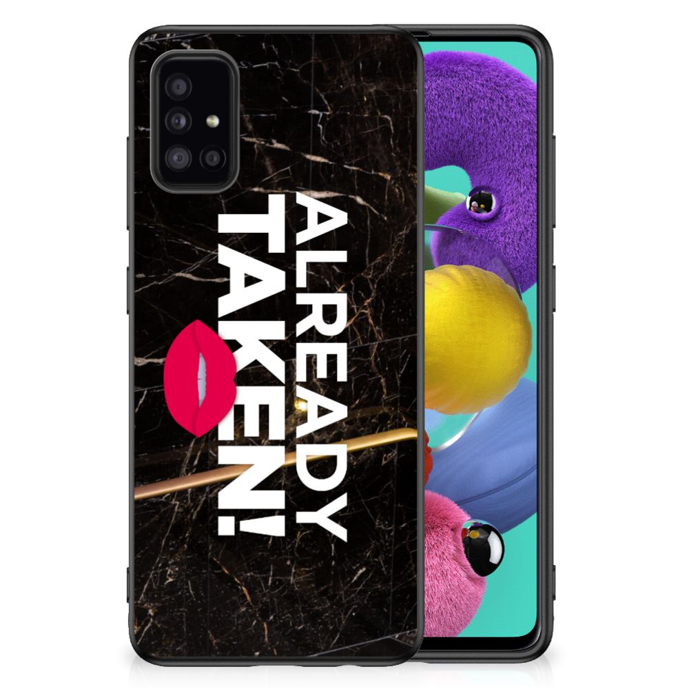 Samsung Galaxy A51 Hoesje met Quotes Already Taken Black