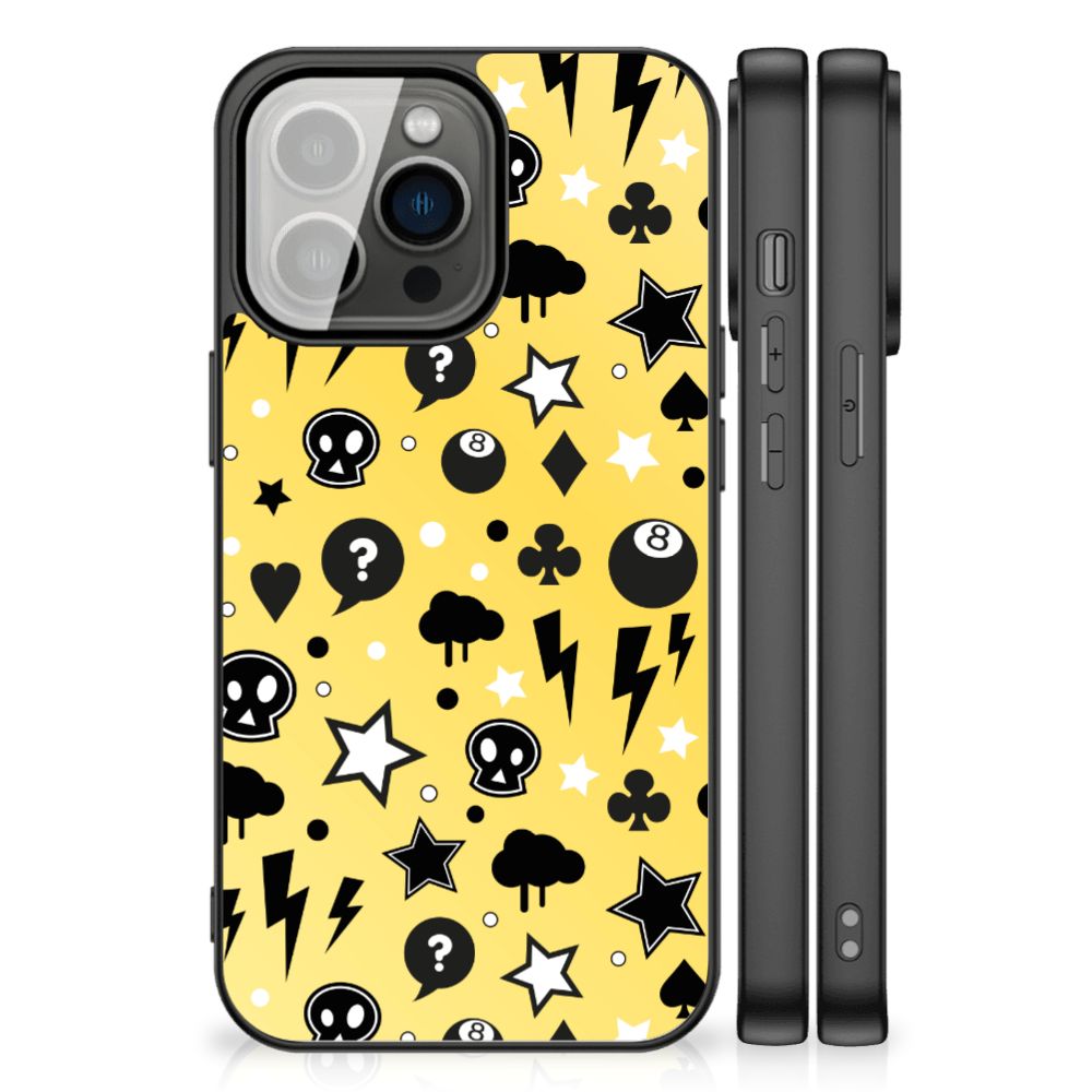 Telefoonhoesje iPhone 13 Pro Punk Geel B2C Telecom