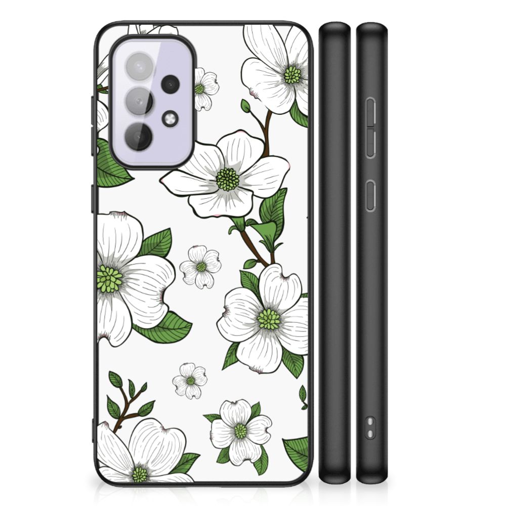 Samsung Galaxy A33 5G Bloemen Hoesje Dogwood Flowers B2C Telecom