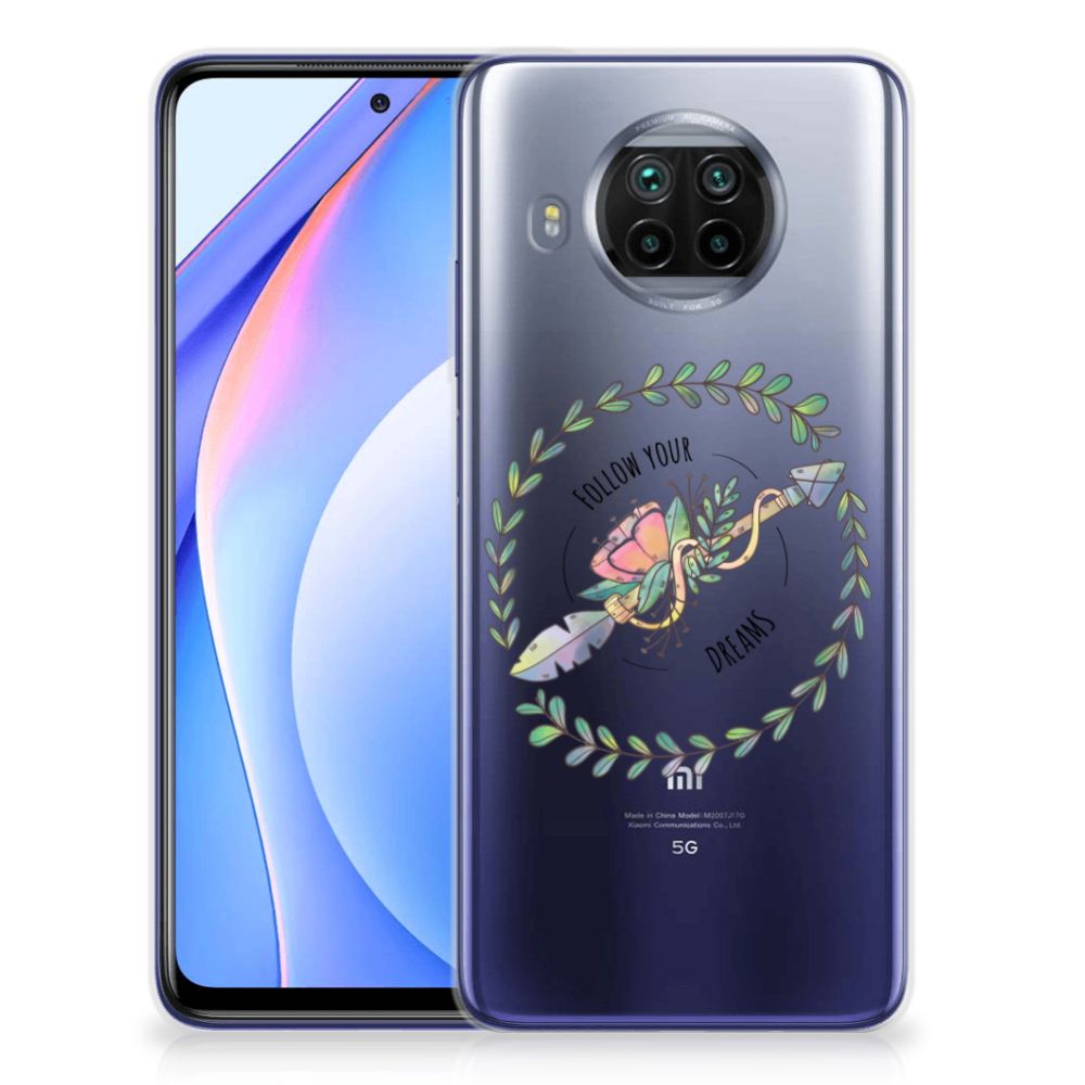 Xiaomi Mi 10T Lite Telefoonhoesje met Naam Boho Dreams B2C Telecom