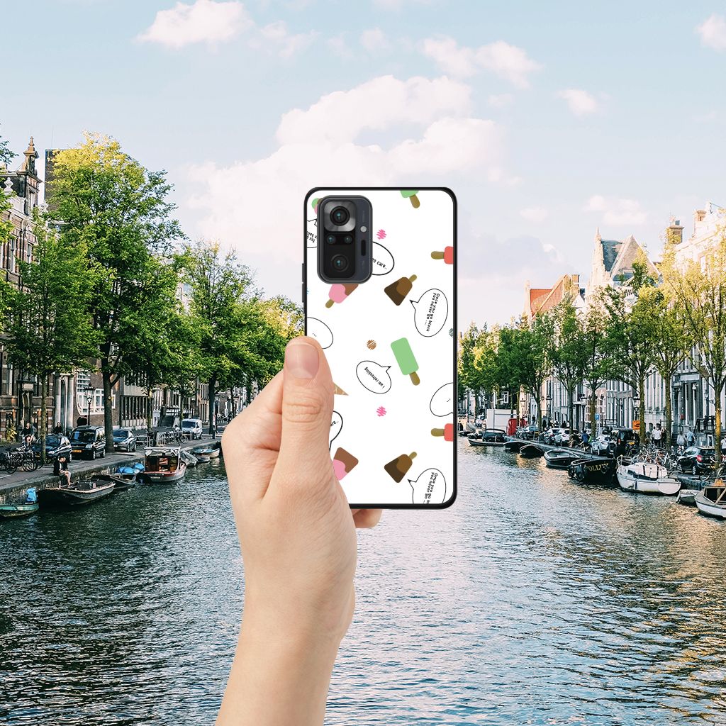 Xiaomi Redmi Note 10 Pro Back Cover Hoesje IJsjes B2C Telecom