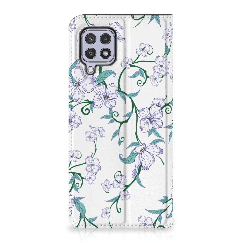 Samsung Galaxy A22 4G | M22 Uniek Smart Cover Blossom White - B2C Telecom