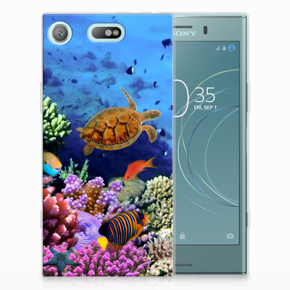 Sony Xperia XZ1 Compact TPU Hoesje Vissen