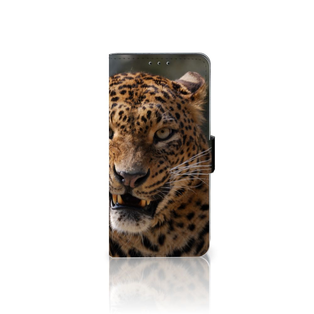 Xiaomi Mi 9 Lite Telefoonhoesje met Pasjes Luipaard
