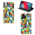 Apple iPhone 11 Pro Hoesje met Magneet Funky Retro