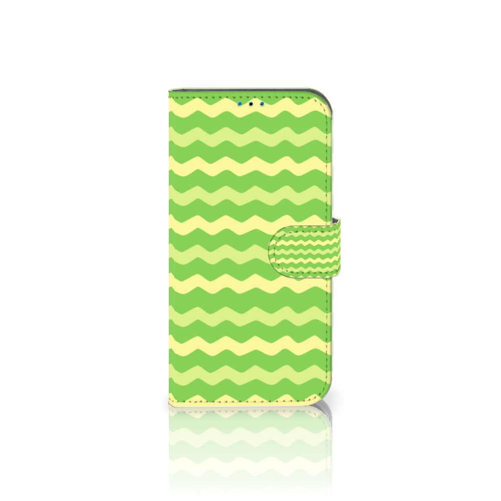 iPhone 14 Pro Telefoon Hoesje Waves Green