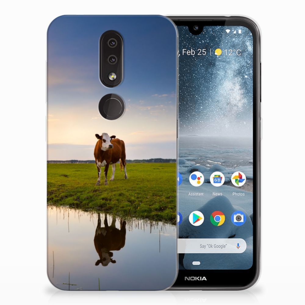 Nokia 4.2 TPU Hoesje Koe