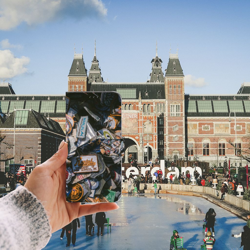 Apple iPhone 11 Pro Max Telefoonhoesje met foto Badges