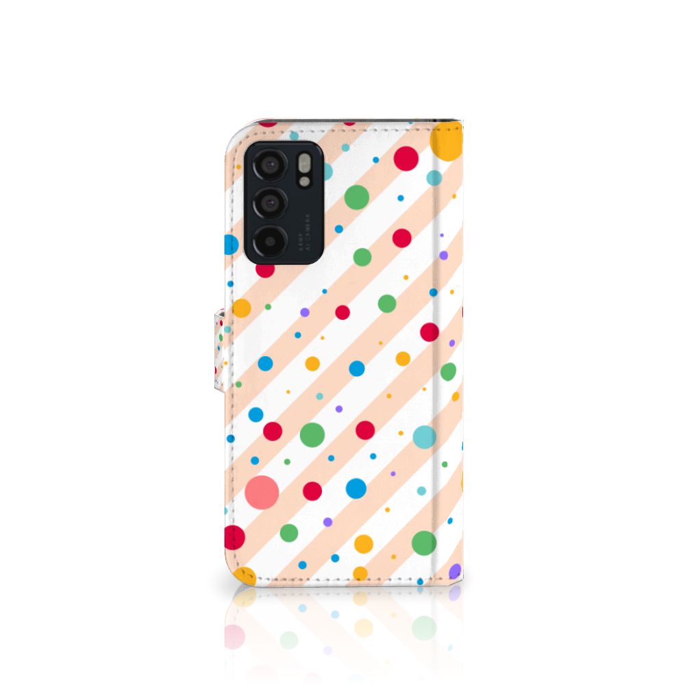 OPPO Reno6 5G Telefoon Hoesje Dots