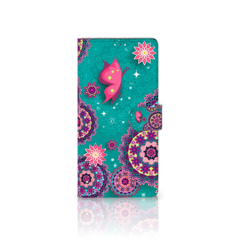 Samsung Galaxy S22 Ultra Hoesje Cirkels en Vlinders