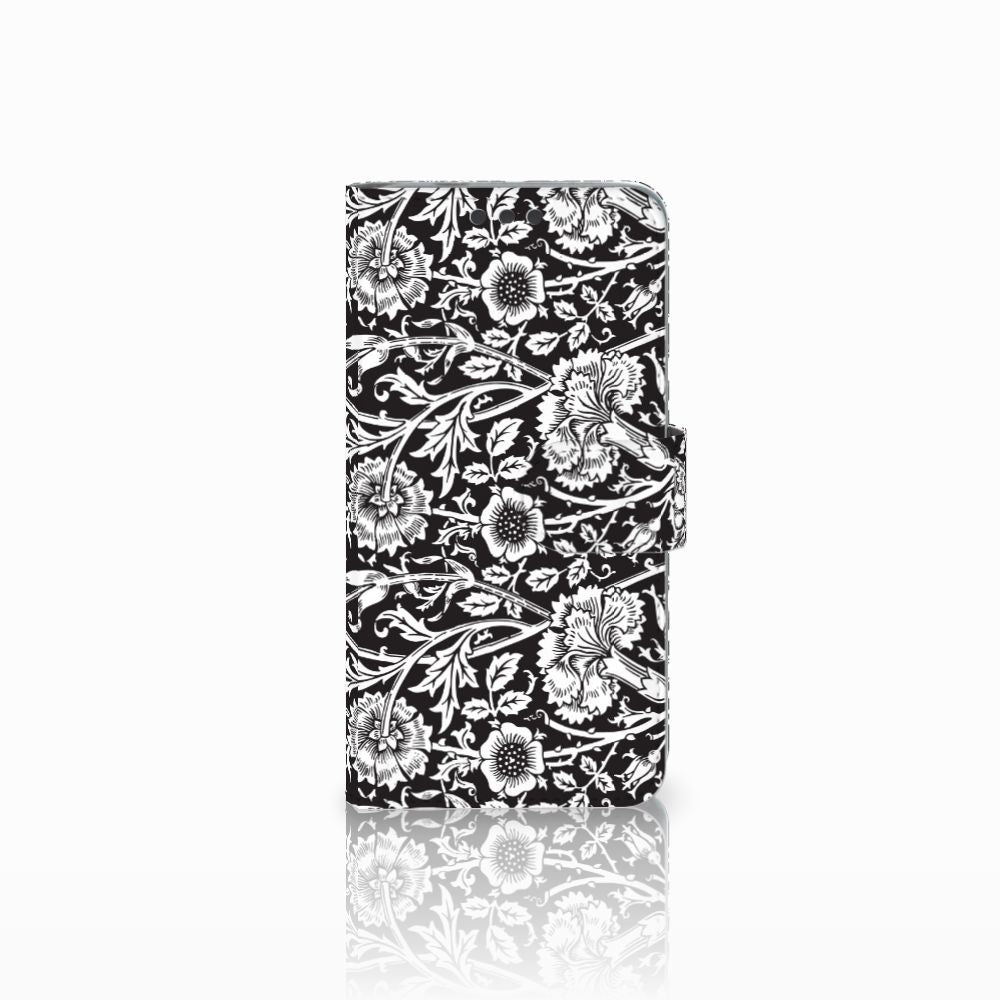 Microsoft Lumia 650 Hoesje Black Flowers