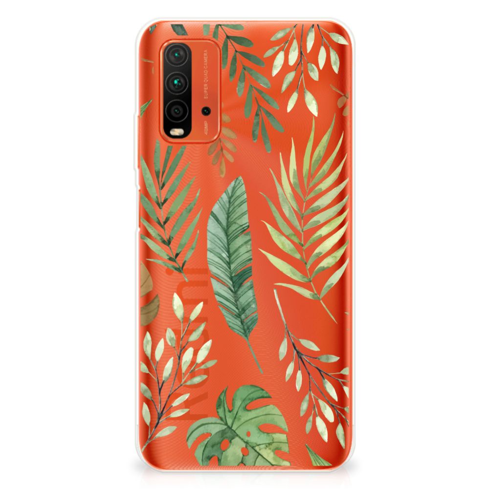 Xiaomi Poco M3 TPU Case Leaves