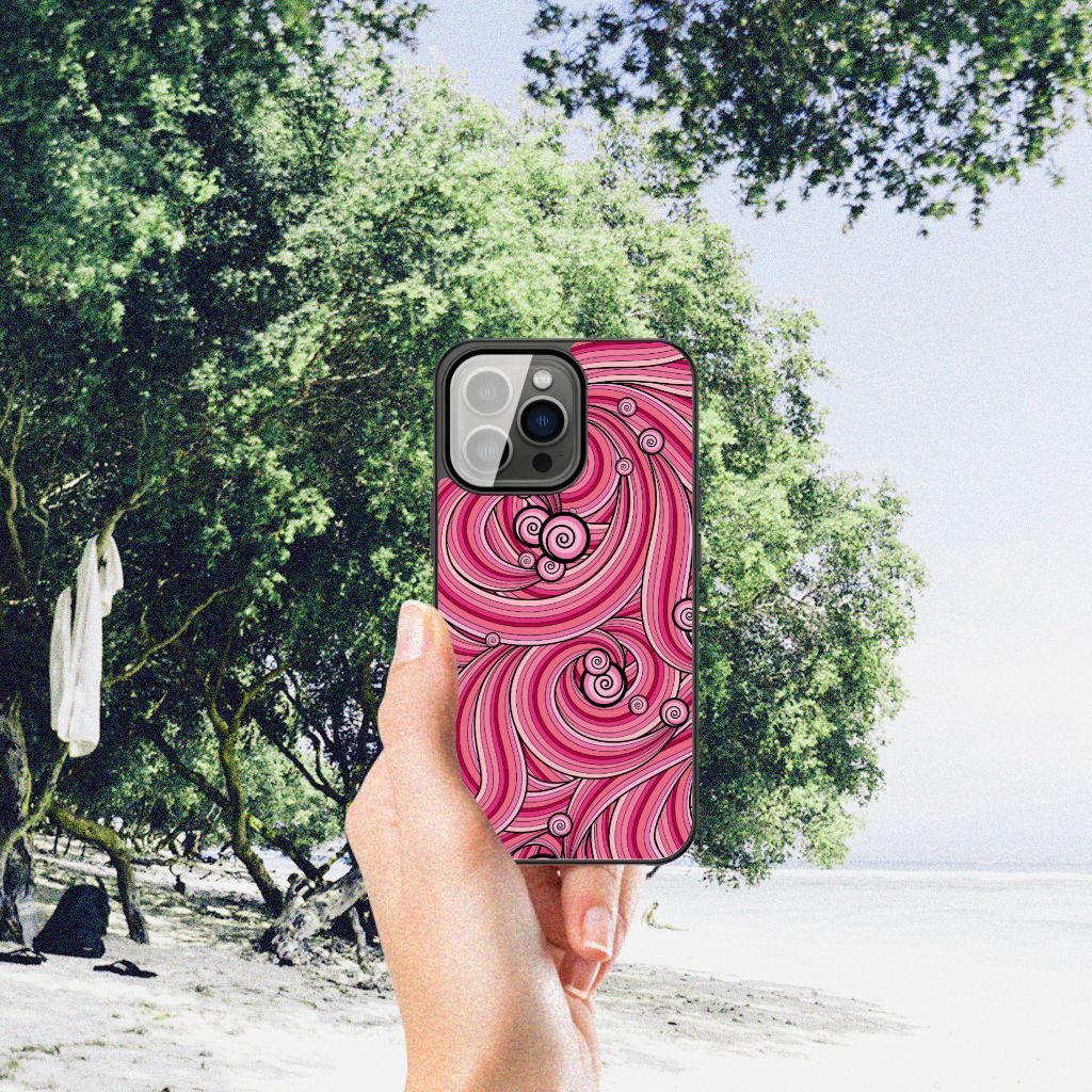 iPhone 13 Pro Leuk Telefoonhoesje Swirl Pink B2C Telecom