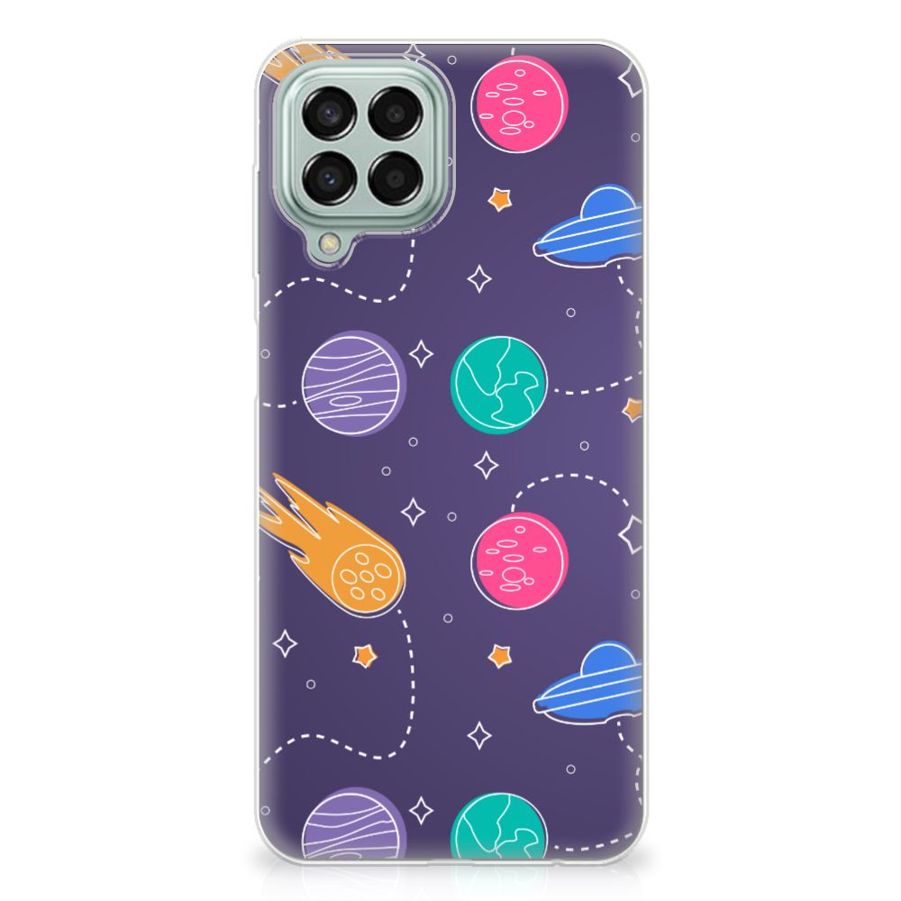 Samsung Galaxy M33 Silicone Back Cover Space