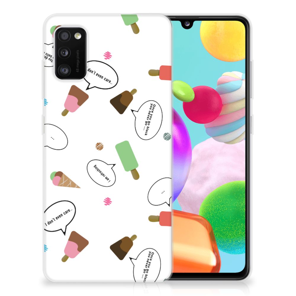 Samsung Galaxy A41 Siliconen Case IJsjes B2C Telecom