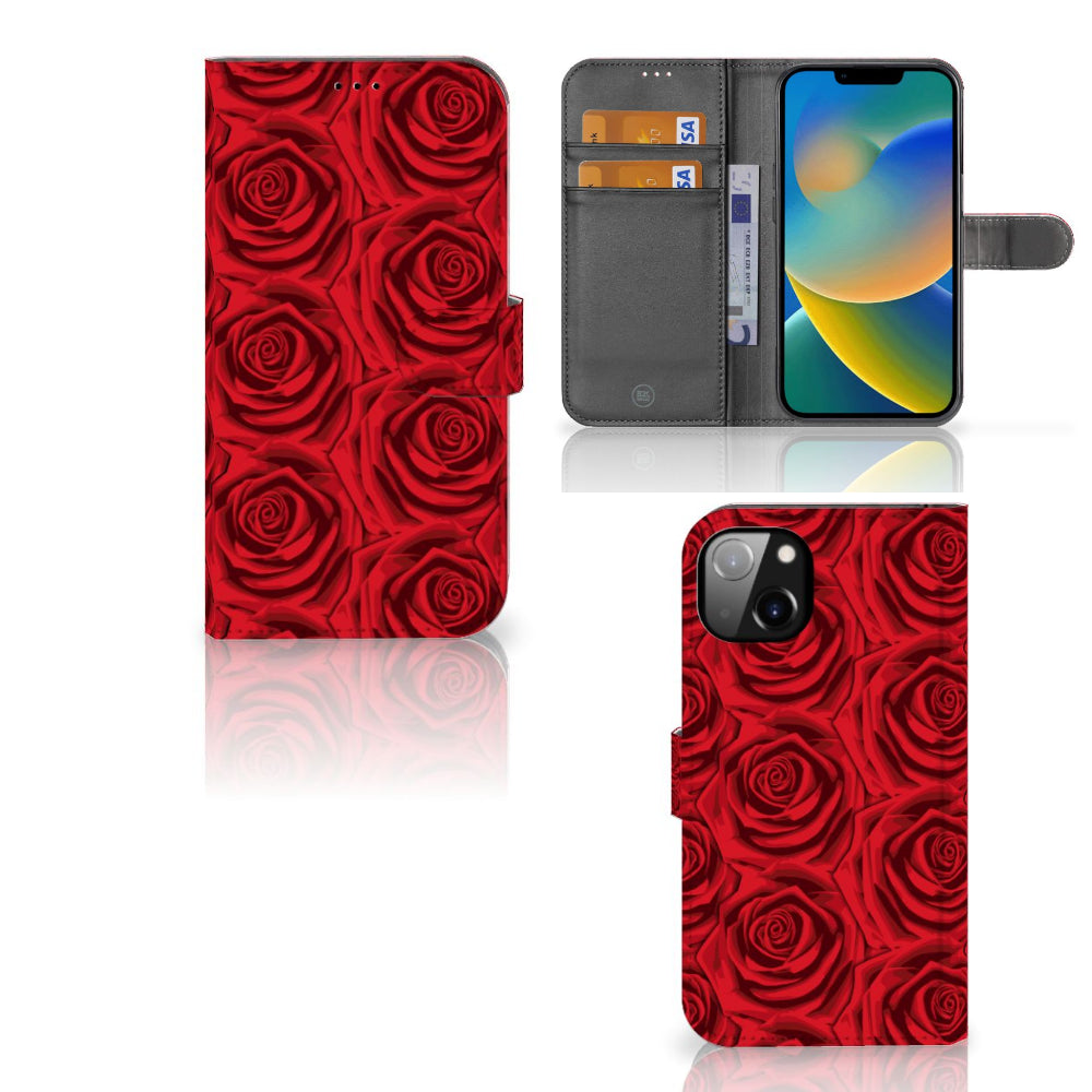 iPhone 14 Plus Hoesje Red Roses
