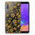 Samsung Galaxy A7 (2018) TPU Case Gouden Bloemen