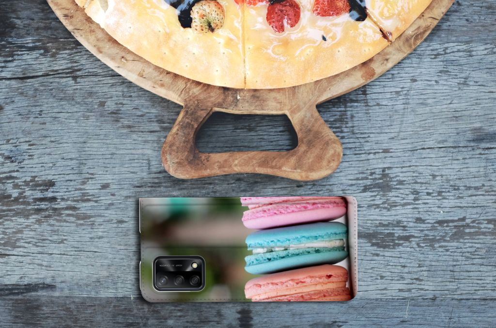 OPPO A74 4G Flip Style Cover Macarons - B2C Telecom