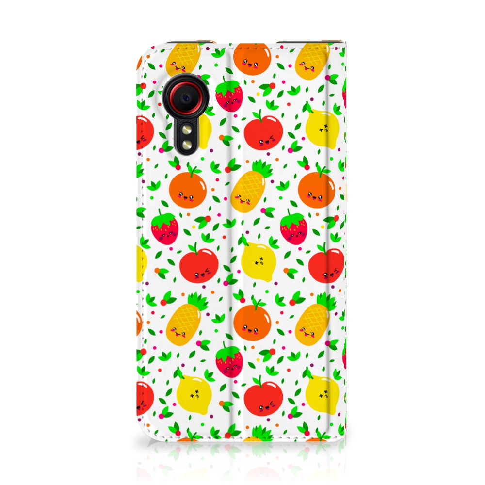 Samsung Galaxy Xcover 5 Flip Style Cover Fruits - B2C Telecom