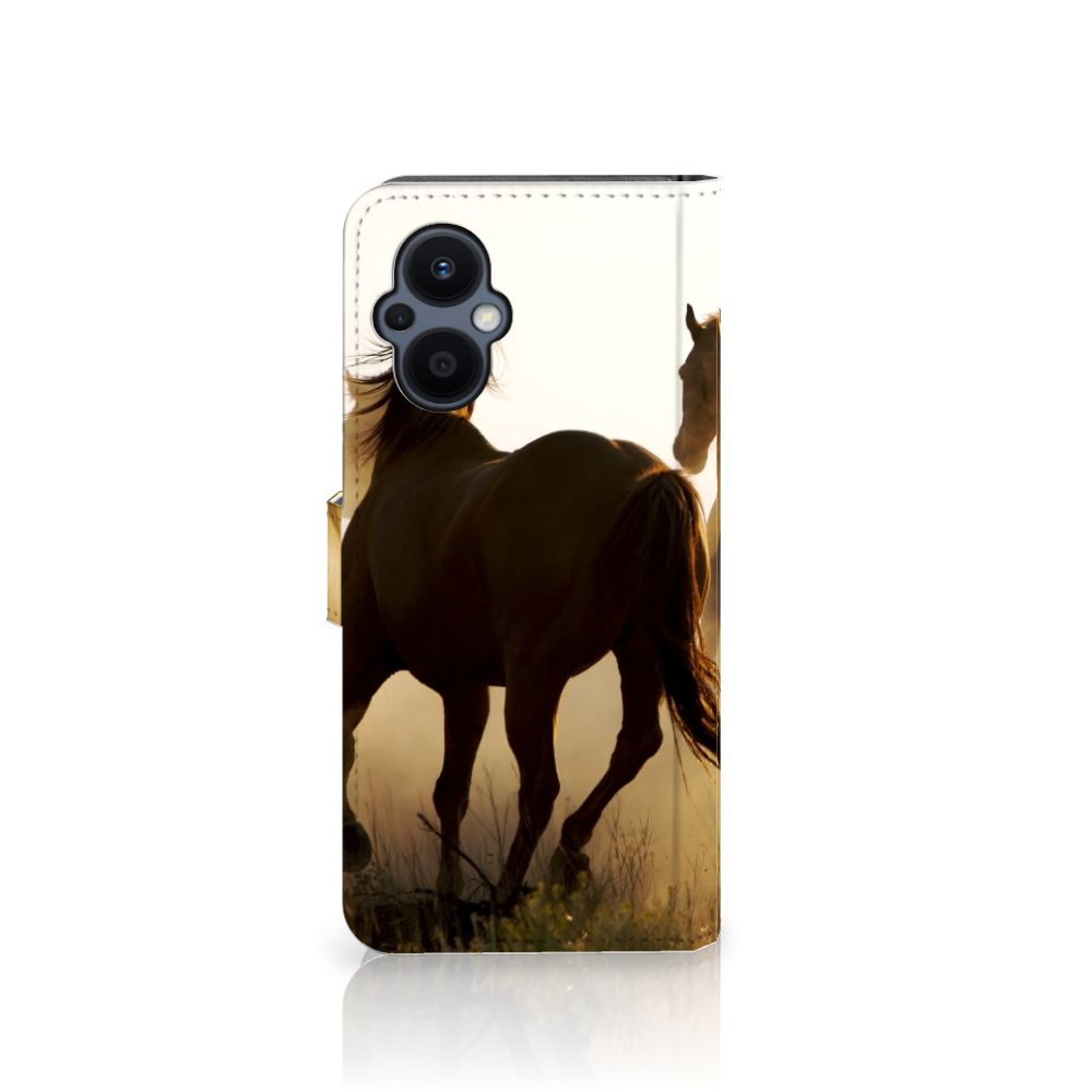 OPPO Reno 8 Lite | OnePlus Nord N20 Telefoonhoesje met Pasjes Design Cowboy